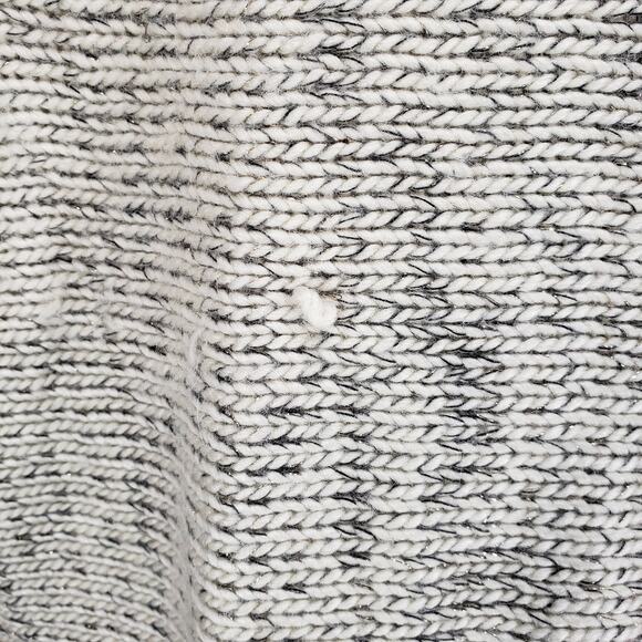 BCBGMAXAZRIA Women's Knit Wool Blend Metallic Open Cardigan Medium - Picture 10 of 12